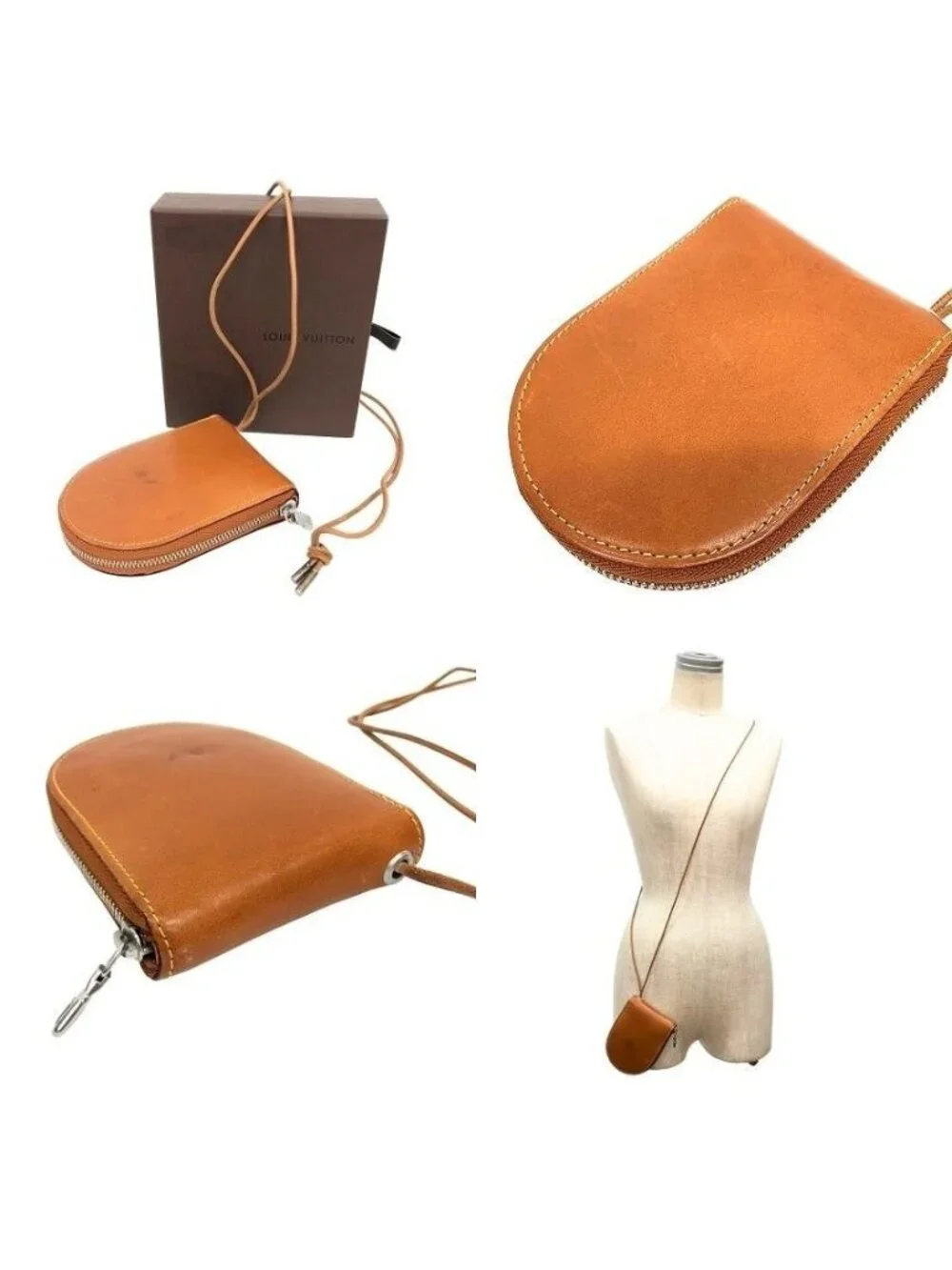 Louis Vuitton Nomad Line Compact Wallet Vachetta Leather Mini